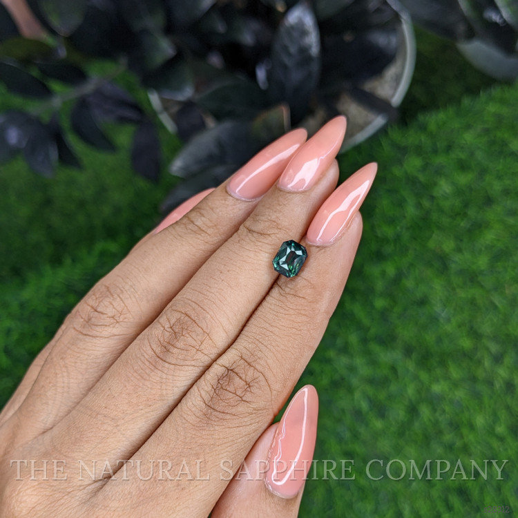 2.02 Ct. Bluish Green Sapphire from Madagascar