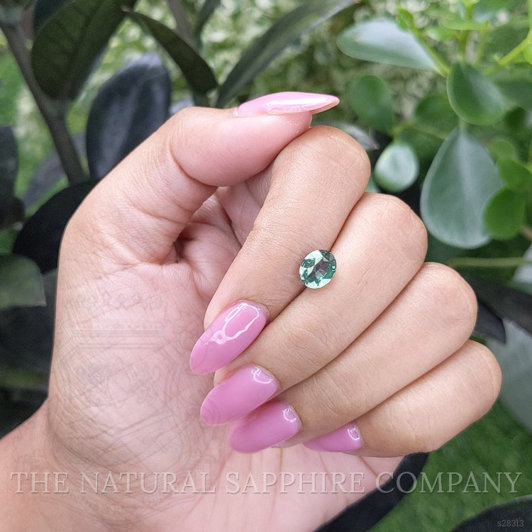 1.53 Ct. Green Sapphire from Madagascar