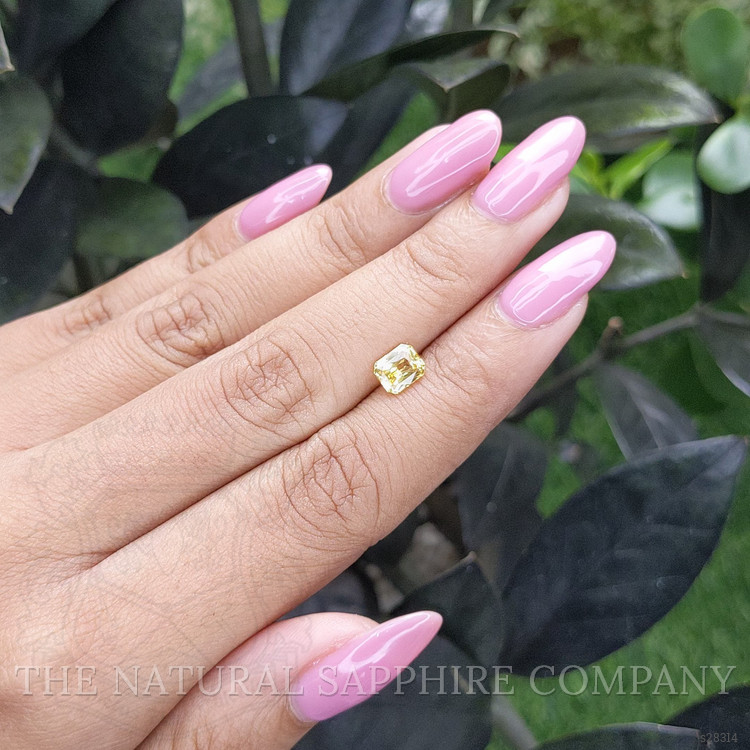 1.04 Ct. Yellow Sapphire from Ceylon (Sri Lanka)