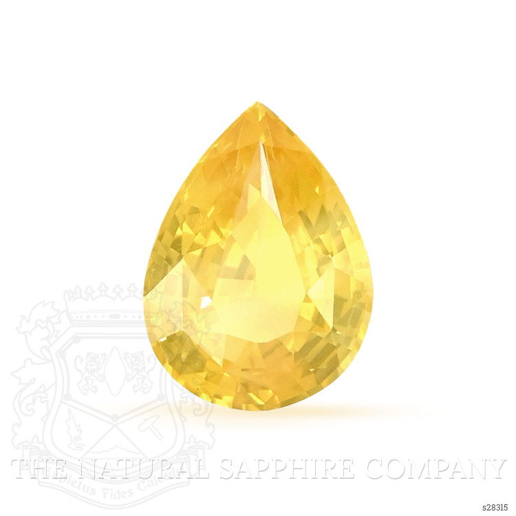 1.06 Ct. Yellow Sapphire from Ceylon (Sri Lanka)