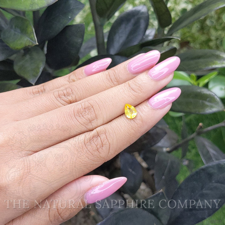 1.06 Ct. Yellow Sapphire from Ceylon (Sri Lanka)