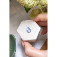 4.45 Ct. Blue Sapphire from Kashmir Life Style