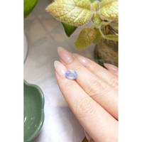 4.22 Ct. Blue Sapphire from Kashmir Life Style