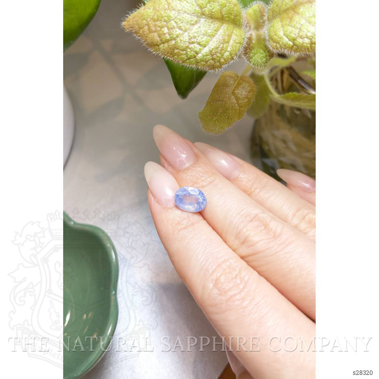 4.22 Ct. Blue Sapphire from Kashmir