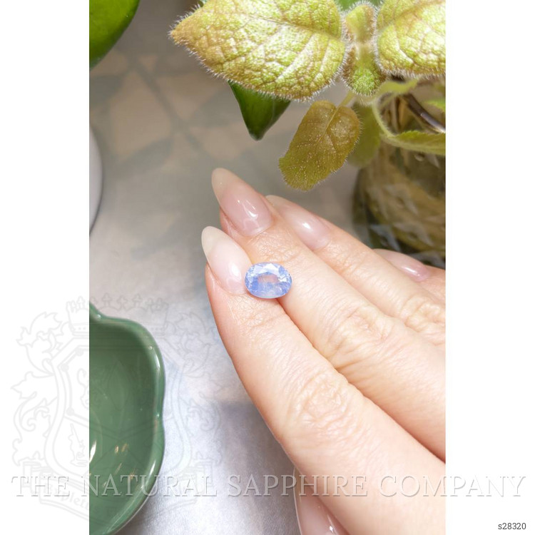 4.22 Ct. Blue Sapphire from Kashmir