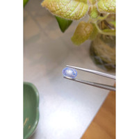 4.22 Ct. Blue Sapphire from Kashmir Life Style