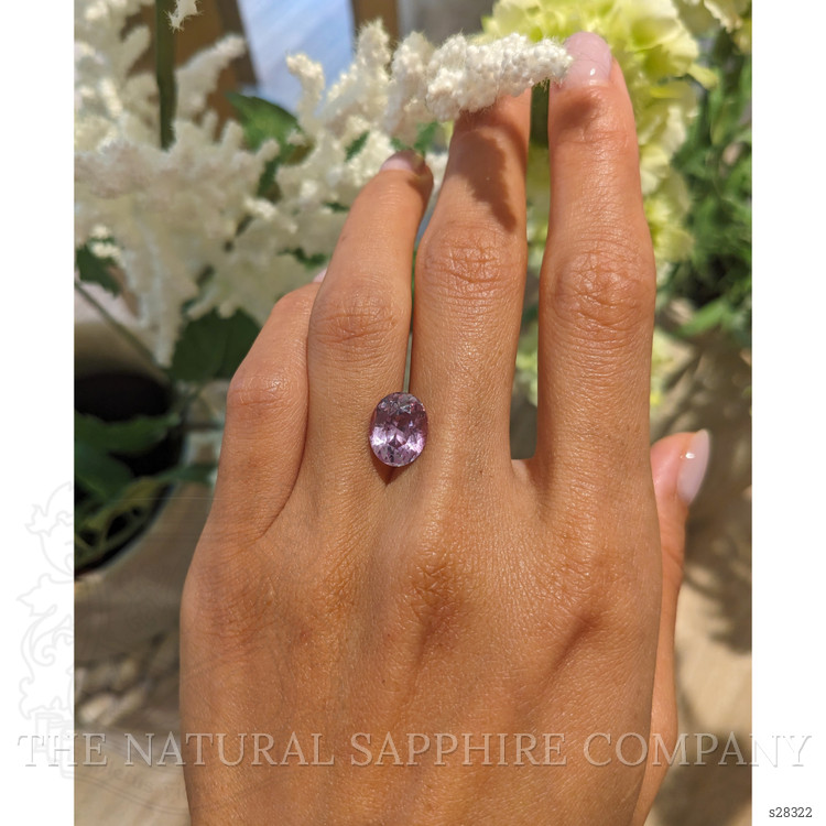 5.24 Ct. Pink Sapphire from Ceylon (Sri Lanka)