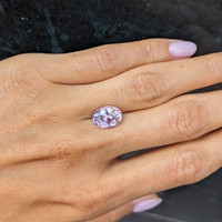 5.24 Ct. Pink Sapphire from Ceylon (Sri Lanka) Life Style