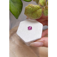 1.78 Ct. Purplish Pink Sapphire from Ceylon (Sri Lanka) Life Style