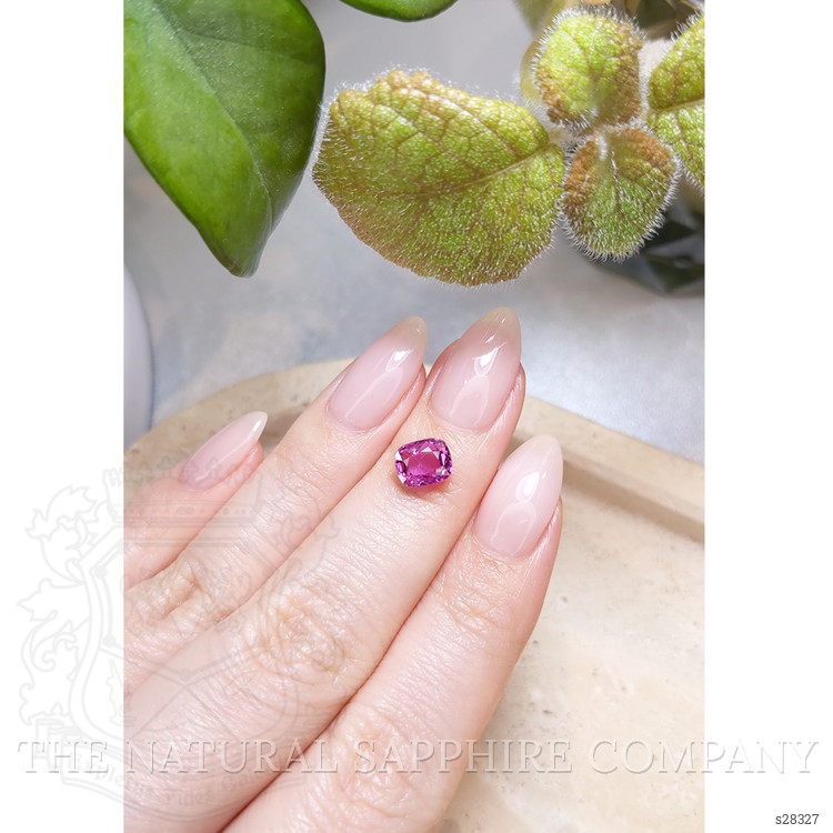 1.78 Ct. Purplish Pink Sapphire from Ceylon (Sri Lanka)