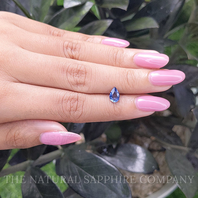 1.04 Ct. Blue Sapphire from Ceylon (Sri Lanka)