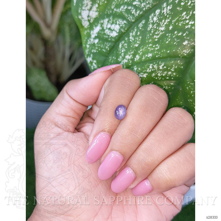 2.20 Ct. Purple Star Sapphire from Ceylon (Sri Lanka)