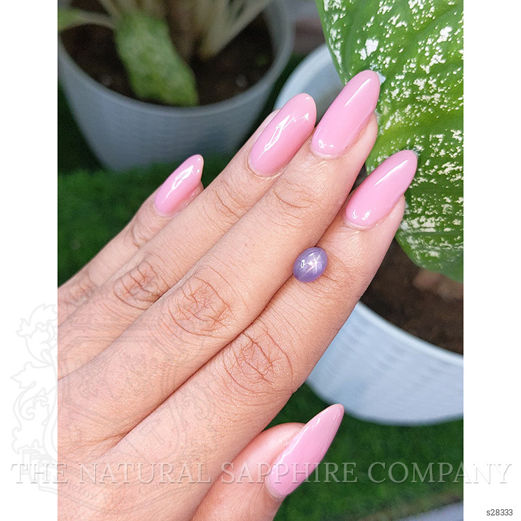 2.20 Ct. Purple Star Sapphire from Ceylon (Sri Lanka)