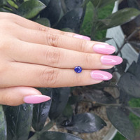 1.01 Ct. Blue Sapphire from Ceylon (Sri Lanka) Life Style