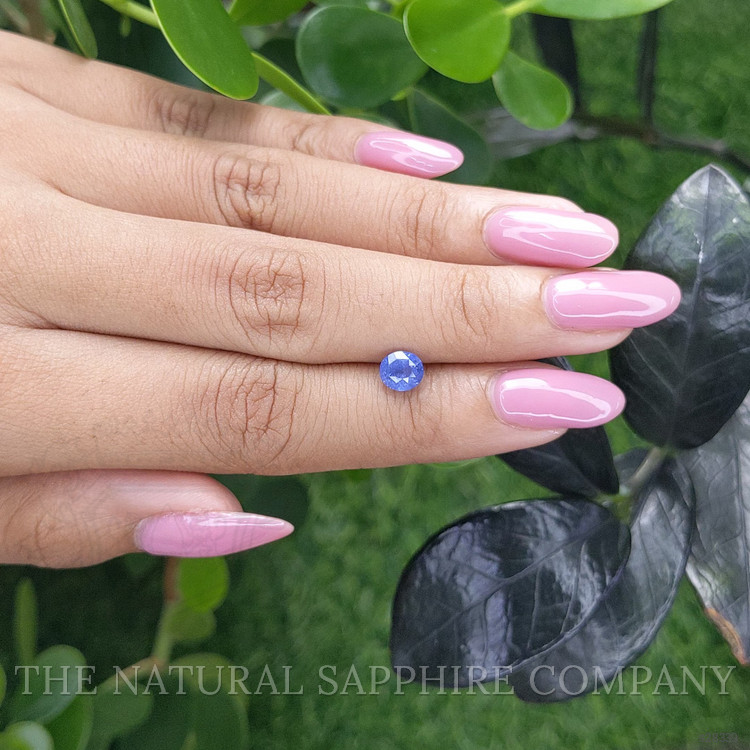 1.12 Ct. Blue Sapphire from Ceylon (Sri Lanka)