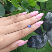 1.12 Ct. Blue Sapphire from Ceylon (Sri Lanka) Life Style