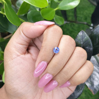 1.12 Ct. Blue Sapphire from Ceylon (Sri Lanka) Life Style
