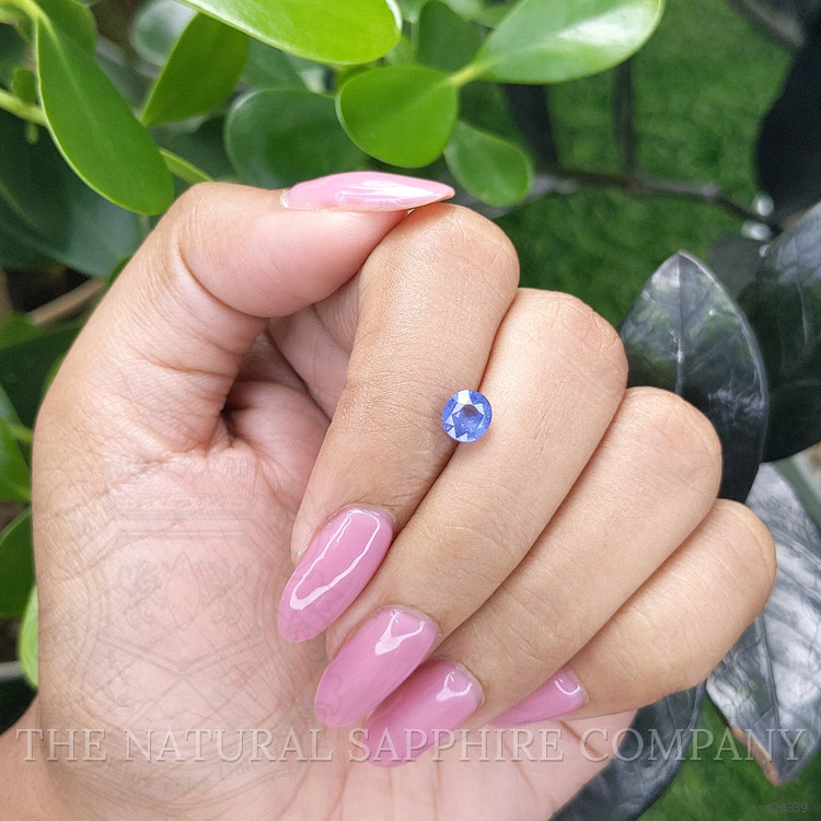 1.12 Ct. Blue Sapphire from Ceylon (Sri Lanka)