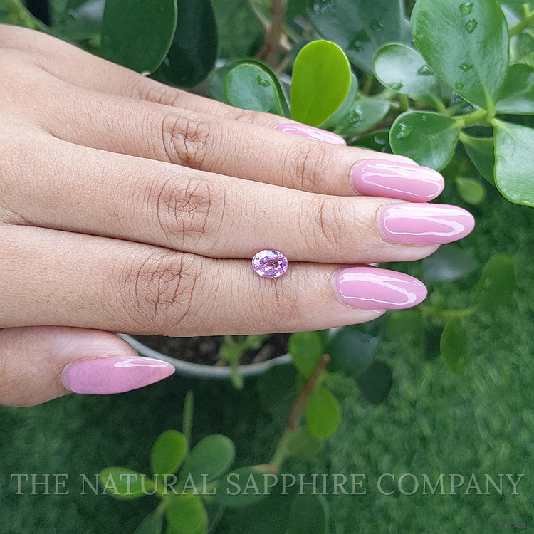 1.07 Ct. Pinkish Purple Sapphire from Ceylon (Sri Lanka)