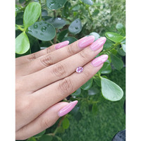 1.07 Ct. Pinkish Purple Sapphire from Ceylon (Sri Lanka) Life Style