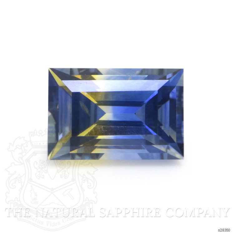 0.98 Ct. Bi Color Sapphire from Ceylon (Sri Lanka)