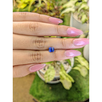 1.33 Ct. Blue Sapphire from Ceylon (Sri Lanka) Life Style