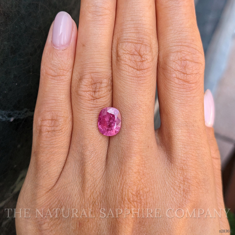 3.83 Ct. Purplish Pink Sapphire from Thailand
