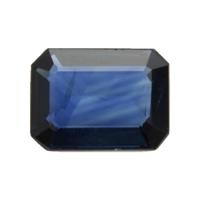 0.88 Ct.Tw. Emerald Cut Sapphire