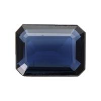 0.86 Ct.Tw. Emerald Cut Sapphire