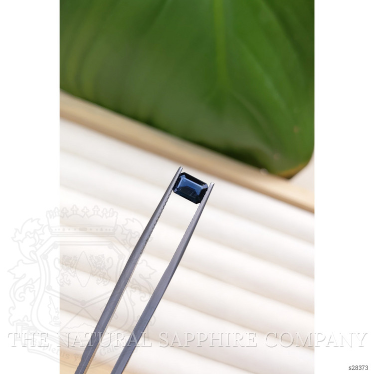 0.80 Ct. Blue Sapphire from Ceylon (Sri Lanka)