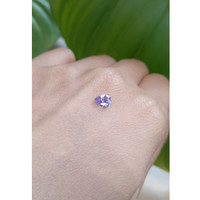 0.58 Ct. Purple Sapphire from Ceylon (Sri Lanka) Life Style