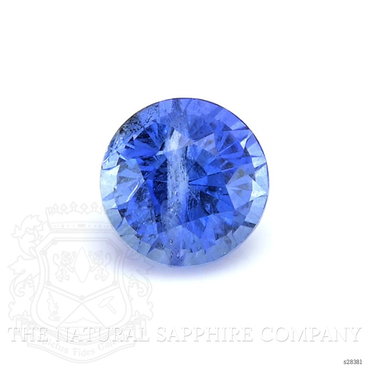 0.66 Ct. Blue Sapphire from Ceylon (Sri Lanka)