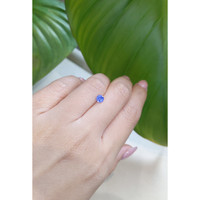 0.66 Ct. Blue Sapphire from Ceylon (Sri Lanka) Life Style