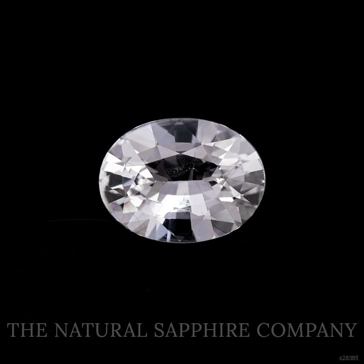 0.76 Ct. White Sapphire from Ceylon (Sri Lanka)