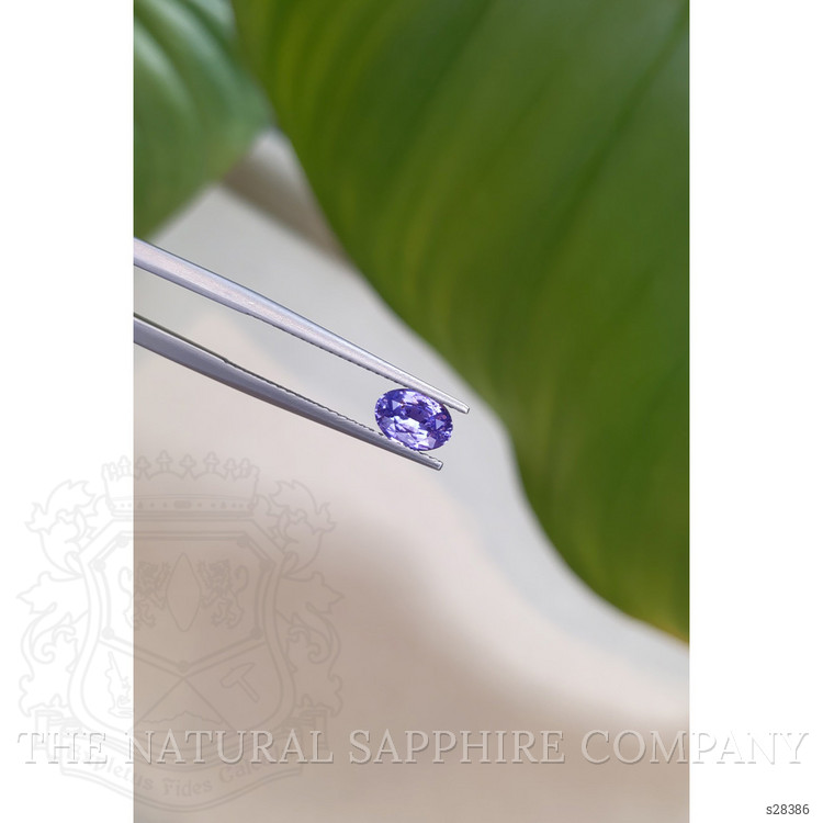 0.93 Ct. Purple Sapphire from Ceylon (Sri Lanka)
