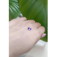 0.93 Ct. Purple Sapphire from Ceylon (Sri Lanka) Life Style