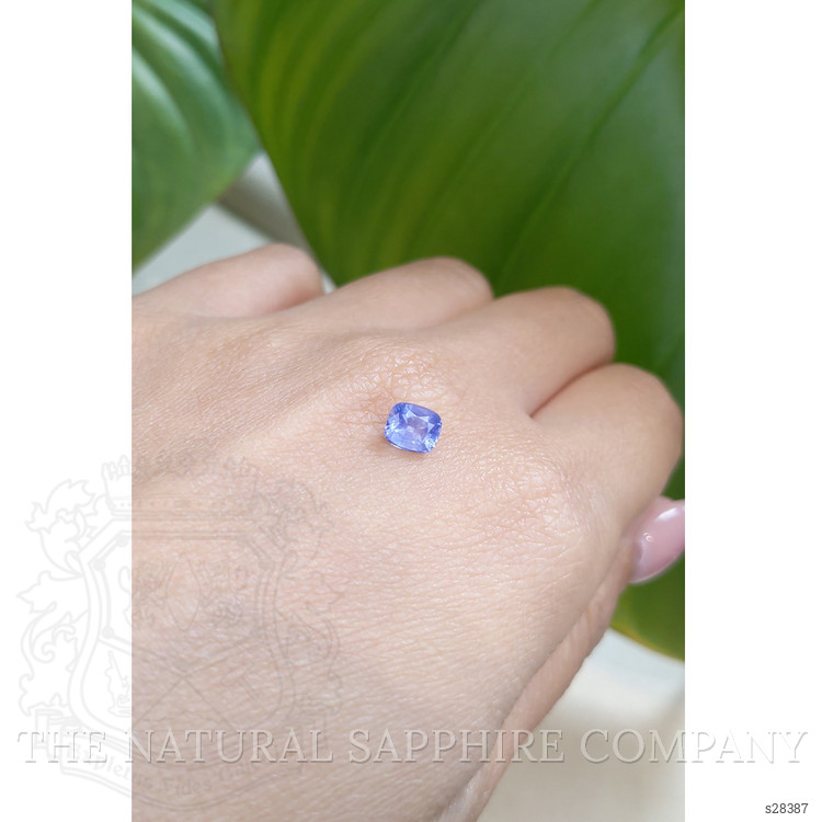 0.94 Ct. Blue Sapphire from Ceylon (Sri Lanka)