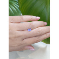 0.94 Ct. Blue Sapphire from Ceylon (Sri Lanka) Life Style