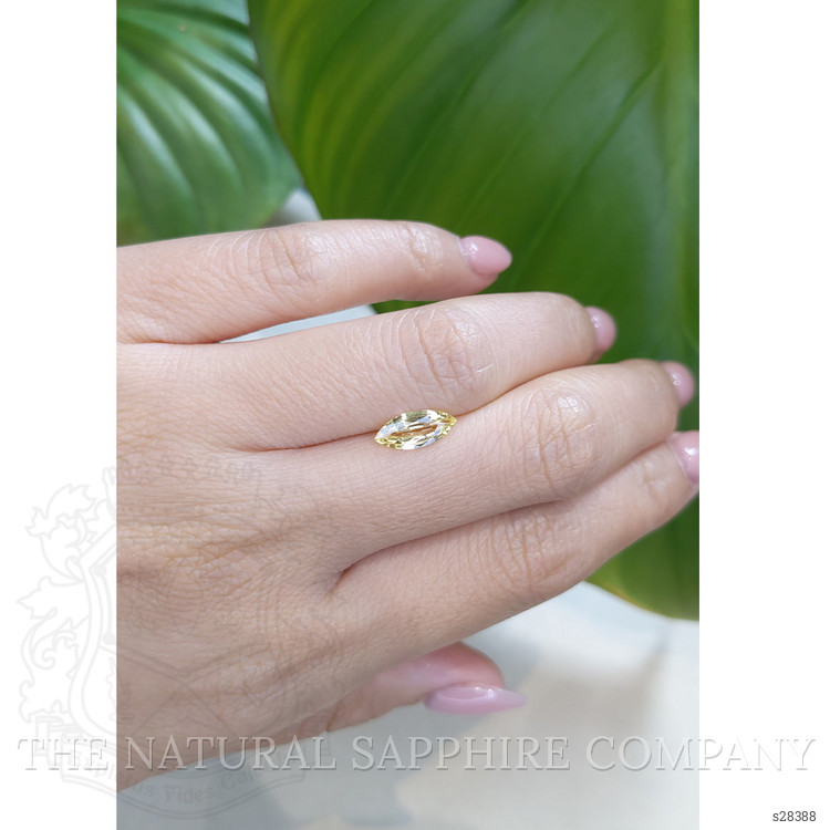 1.00 Ct. Yellow Sapphire from Ceylon (Sri Lanka)