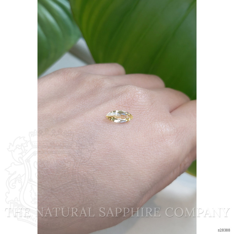 1.00 Ct. Yellow Sapphire from Ceylon (Sri Lanka)