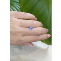 1.05 Ct. Blue Sapphire from Ceylon (Sri Lanka) Life Style