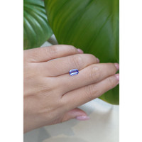 1.07 Ct. Blue Sapphire from Ceylon (Sri Lanka) Life Style