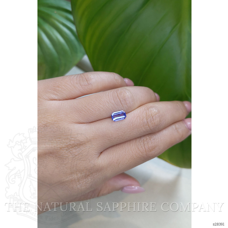 1.07 Ct. Blue Sapphire from Ceylon (Sri Lanka)