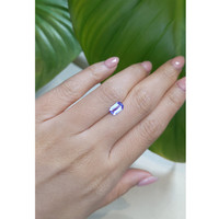 1.07 Ct. Blue Sapphire from Ceylon (Sri Lanka) Life Style