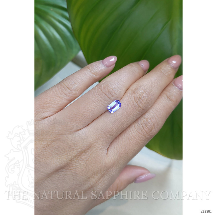 1.07 Ct. Blue Sapphire from Ceylon (Sri Lanka)