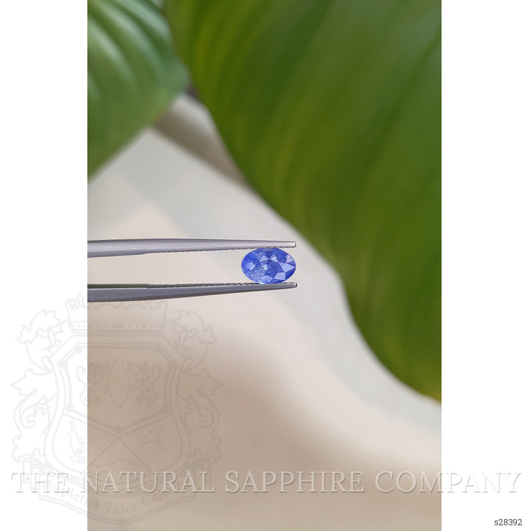 1.10 Ct. Blue Sapphire from Ceylon (Sri Lanka)