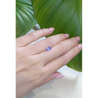 1.13 Ct. Blue Sapphire from Ceylon (Sri Lanka) Life Style