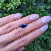 2.38 Ct. Blue Sapphire from Ceylon (Sri Lanka) Life Style