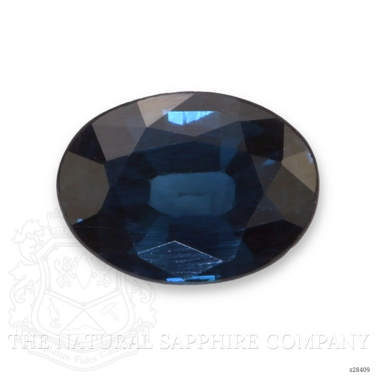 1.46 Ct. Greenish Blue Sapphire from Ceylon (Sri Lanka)