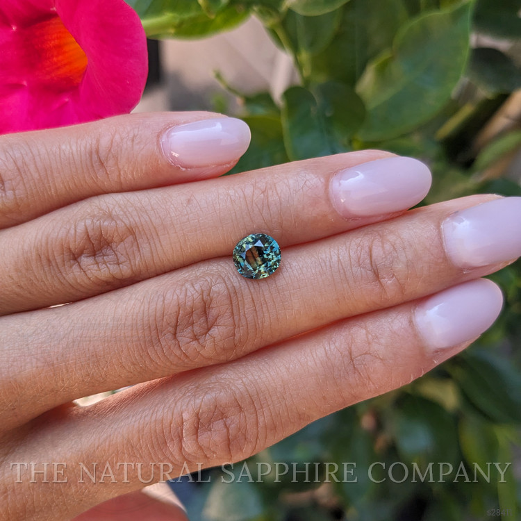 2.05 Ct. Bi Color Sapphire from Ceylon (Sri Lanka)